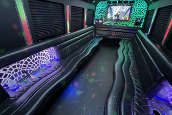 Jupiter Limo Bus Interior