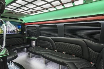 Jupiter Sprinter Party Bus Interior