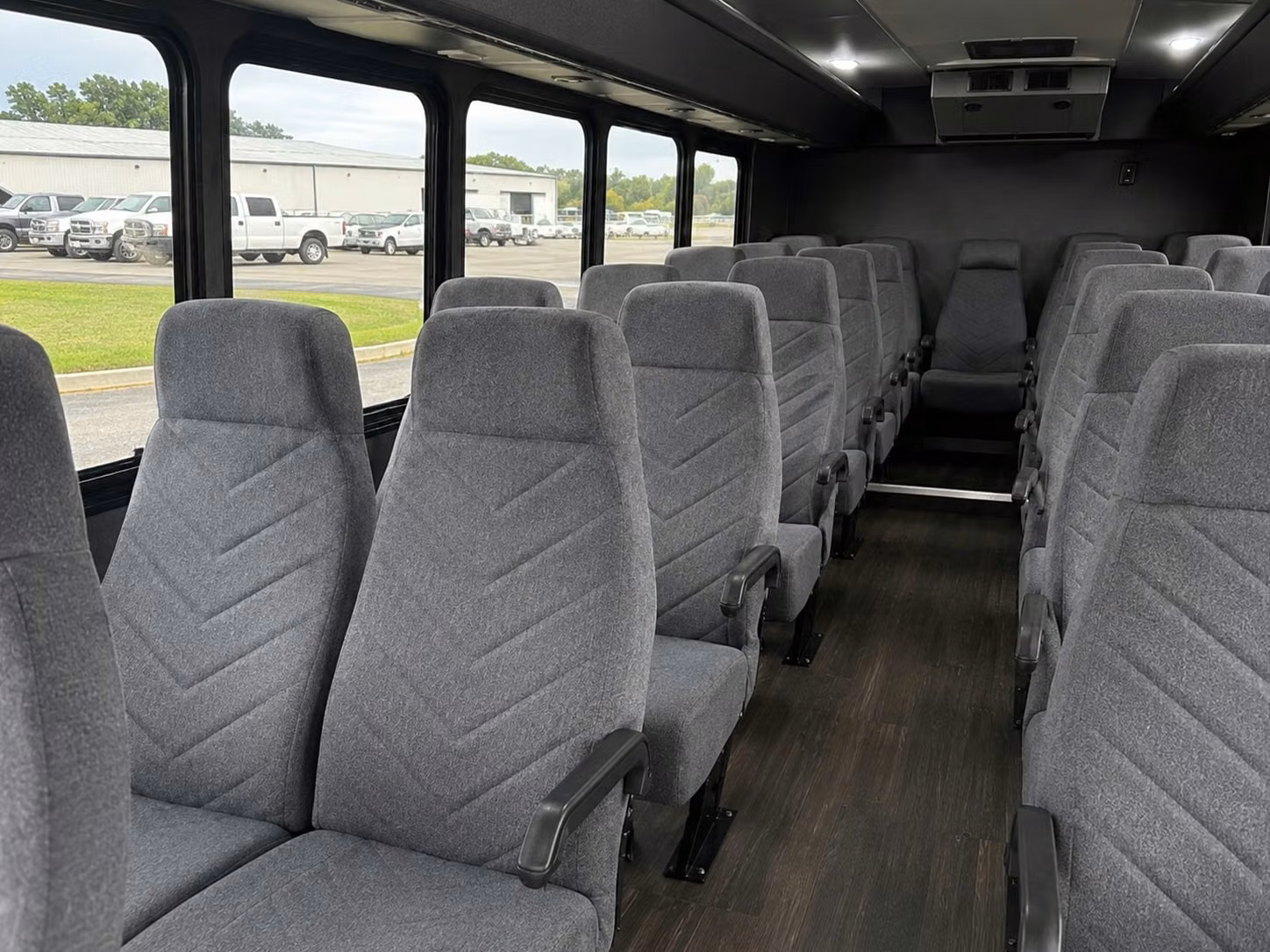 18 passenger minibus inside