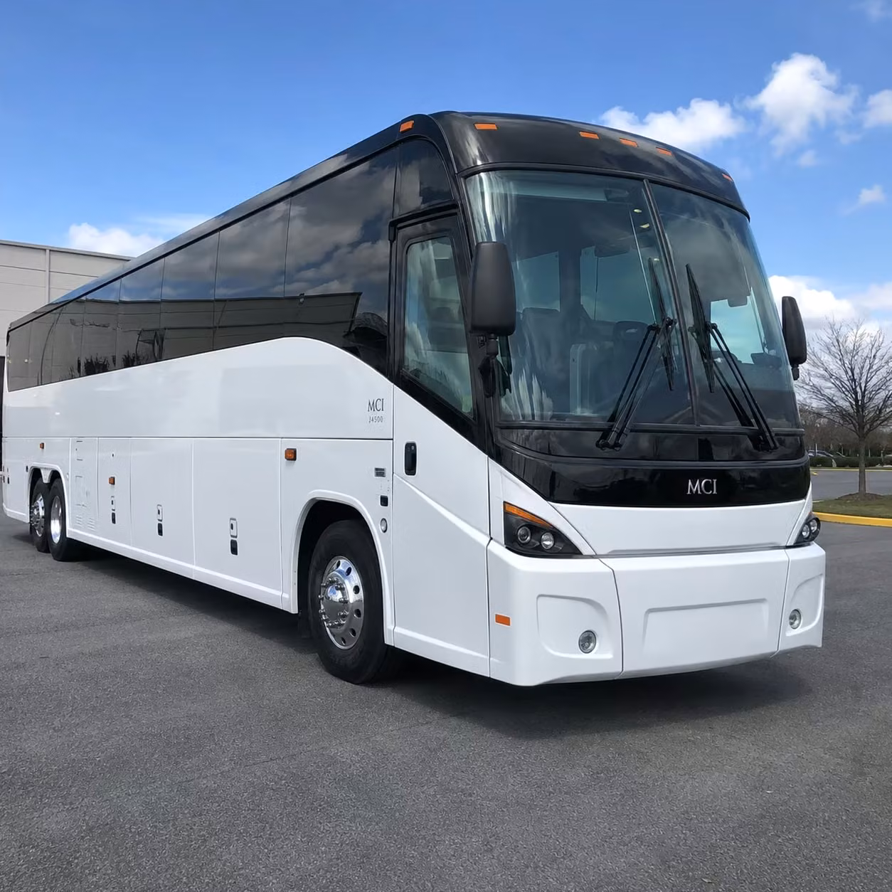 56 passenger charter bus