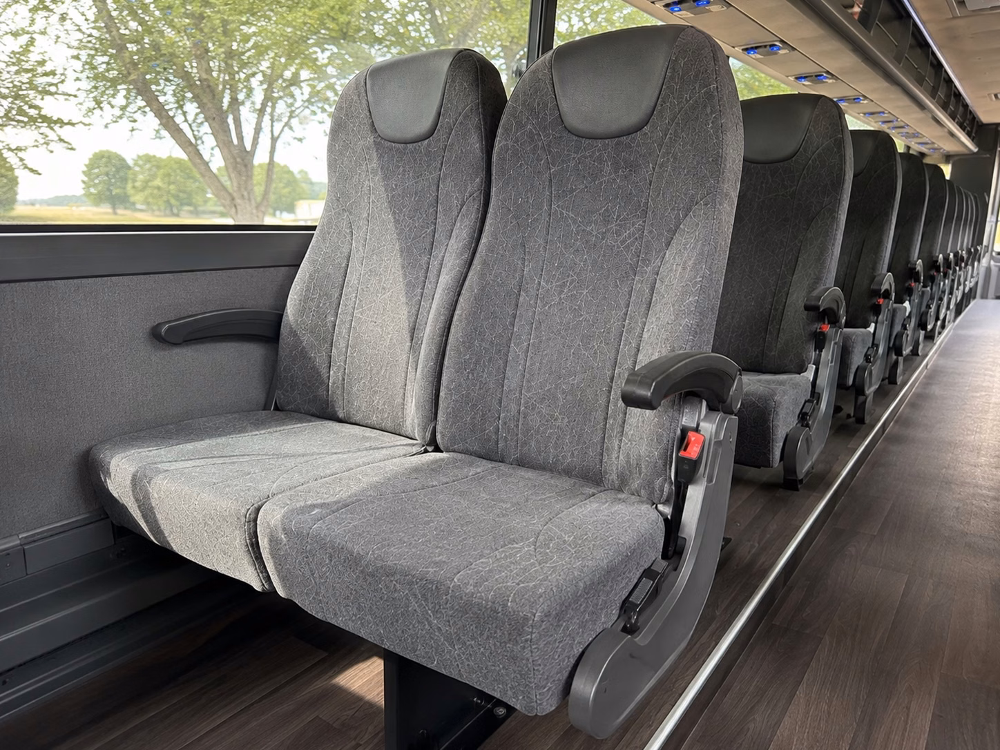 cross palm beach county in style with a jupiter charter bus for prom