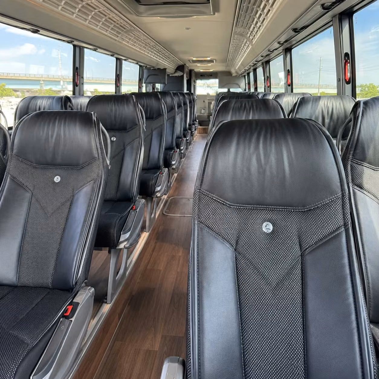 jupiter 56 passenger charter bus rental