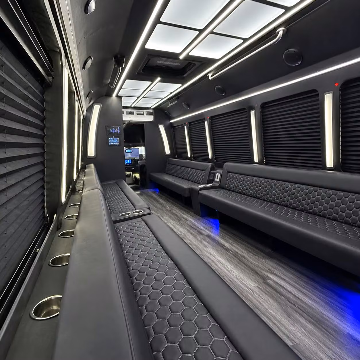 party bus interior